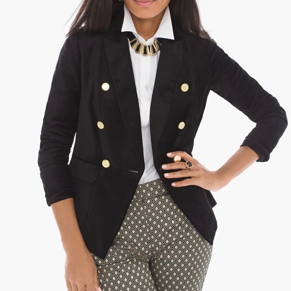 Chico’s Velveteen Blazer